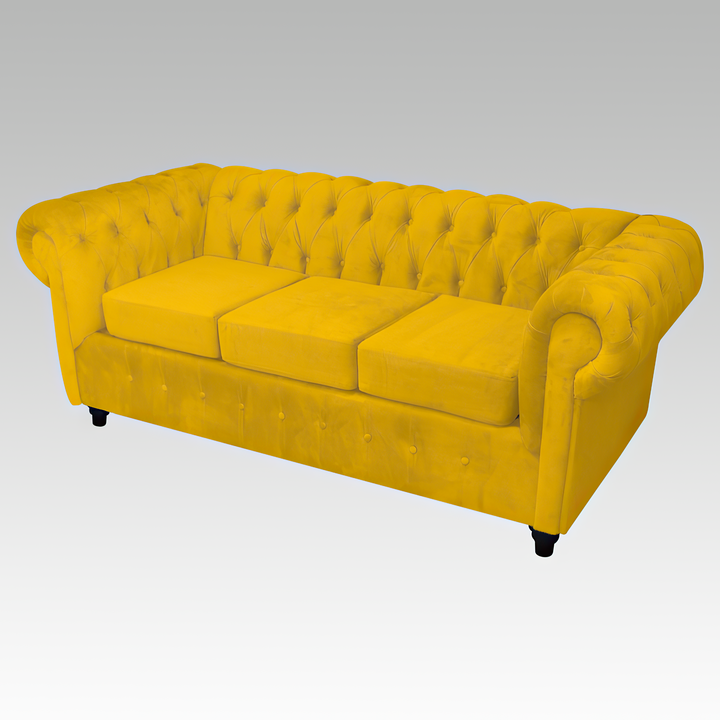 Sofá 3 Cuerpos Modelo Chesterfield FS Mobiliario